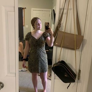 Cheetah print dress